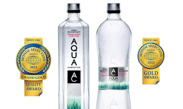 Άλλο ένα Διεθνές Ινστιτούτο επιβεβαιώνει την υψηλή ποιότητα του AQUA Carpatica