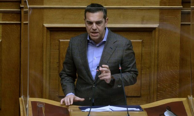 Αλέξης Τσίπρας: Ιστορική ντροπή η ομιλία μέλους του Αζόφ – Η ευθύνη στον πρωθυπουργό