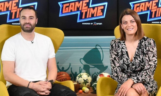 Ο Κώστας Φραγκολιάς σκοράρει στο ΟΠΑΠ Game Time