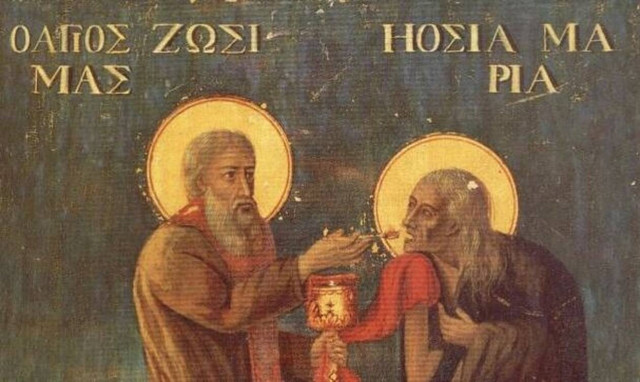 Κυριακή Ε΄ των Νηστειών - Της Οσίας Μαρίας της Αιγυπτίας