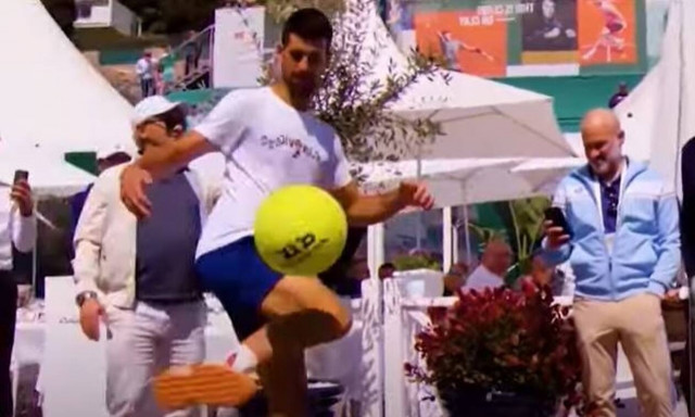 Τζόκοβιτς και Νεϊμάρ κάνουν... γκελάκια στο Μόντε Κάρλο