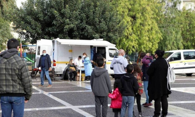 Greece: 15,690 new coronavirus infections, 64 deaths on Tue.; 356 on ventilators