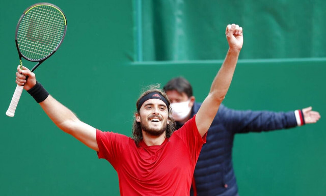 Στέφανος Τσιτσιπάς: Επίδειξη δύναμης στην πρεμιέρα του στο Μόντε Κάρλο - Δείτε τα highlights