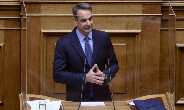 PM Mitsotakis to speak in Parliament during debate on 'Jobs Again' bill on Wednesday