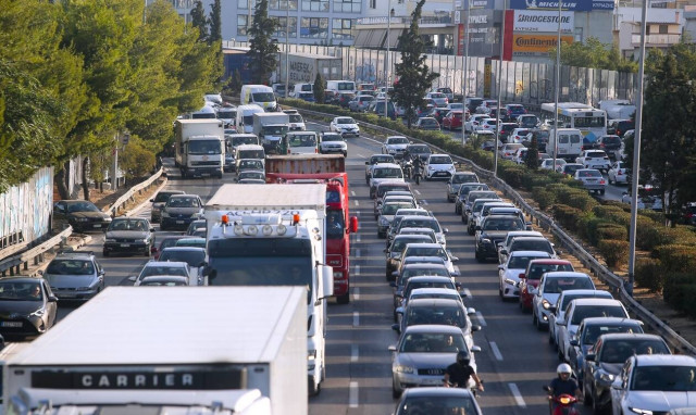 Κίνηση: Προβλήματα για τους οδηγούς στον Κηφισό – Ποιους δρόμους να αποφύγετε