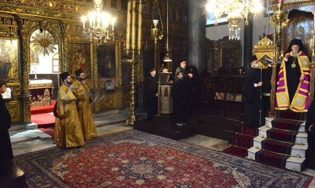 Η Κυριακή των Βαΐων στο Οικουμενικό Πατριαρχείο