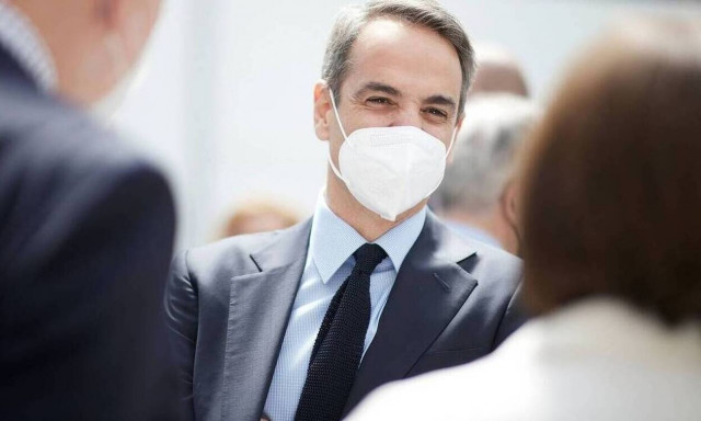 PM Mitsotakis speaks at ND pre-congress meeting in Nikea