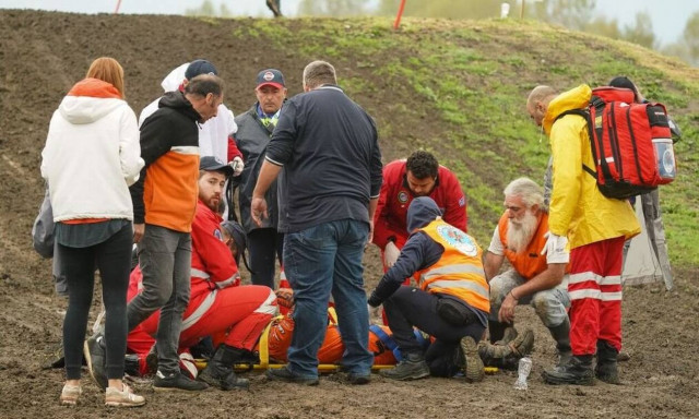 Νέο ατύχημα σε αγώνα motocross: Σοβαρός τραυματισμός αναβάτη στην Καβάλα