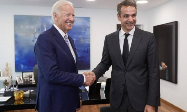 Στις 16 Μαΐου συνάντηση Μητσοτάκη - Μπάιντεν στον Λευκό Οίκο