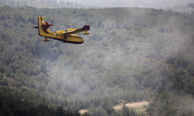 Φωτιά τώρα στη Νεμέα - Επί ποδός ισχυρές δυνάμεις της Πυροσβεστικής