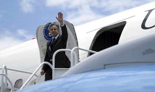 Πόλεμος στην Ουκρανία: Στο Κίεβο οι υπουργοί Εξωτερικών και Άμυνας των ΗΠΑ