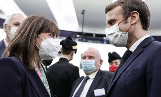 Το μήνυμα της Κατερίνας Σακελλαροπούλου για τη νίκη Μακρόν