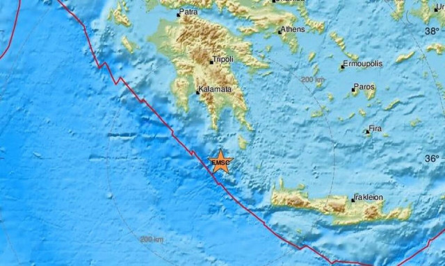 Σεισμός στα Κύθηρα - Αισθητός μέχρι την Αττική (pics)