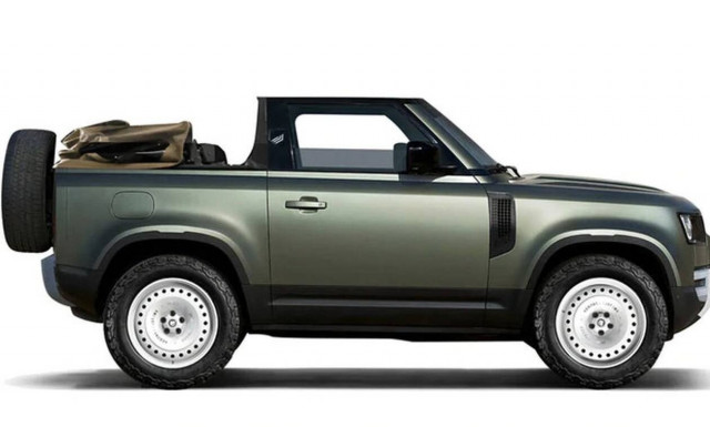 Τι θα λέγατε για ένα Land Rover Defender κάμπριο;