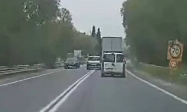 Κρήτη: Εγκληματική προσπέραση - Βίντεο ντοκουμέντο