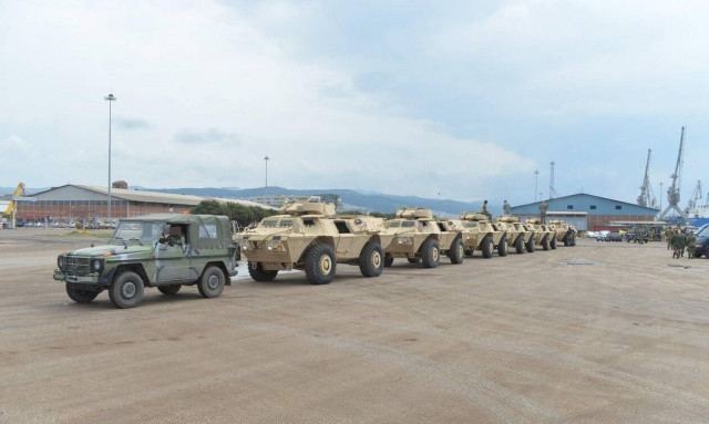 Παραλαβή 130 Τεθωρακισμένων Τροχοφόρων Οχημάτων Αναγνωρίσεως Μ1117 από τις ΗΠΑ