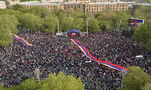 Αρμενία: Διαδηλώσεις στο Γερεβάν κατά οποιασδήποτε εκχώρησης του Ναγκόρνο Καραμπάχ στο Αζερμπαϊτζάν