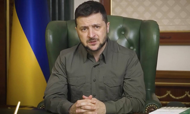 Ο Ουκρανός πρόεδρος Βολοντιμίρ Ζελένσκι
