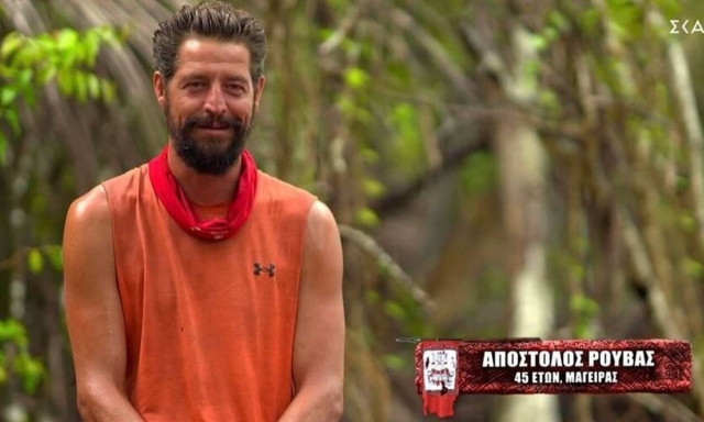 Survivor: Έσπασε το δόντι του ο Απόστολος Ρουβάς (video)