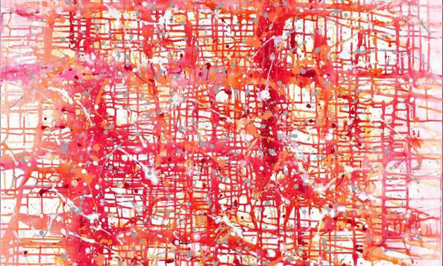 Έκθεση της Αρετής Παλαιοκρασσά με τίτλο «Cosmic dust»