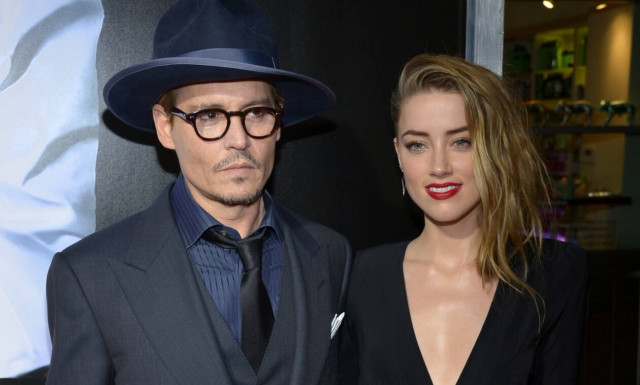 O Tζόνι Ντεπ με την πρώην σύζυγό του