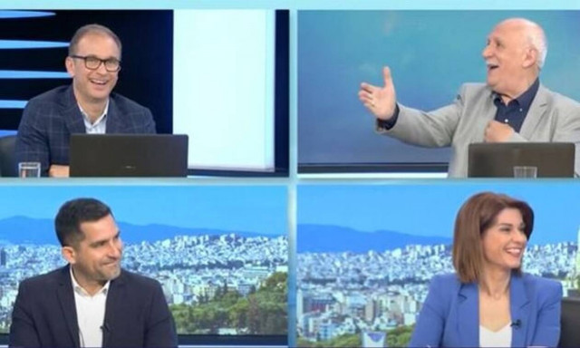 Η on air έκπληξη του Γιώργου Παπαδάκη στην Αμαλία Κάτζου για τα γενέθλιά της (video)