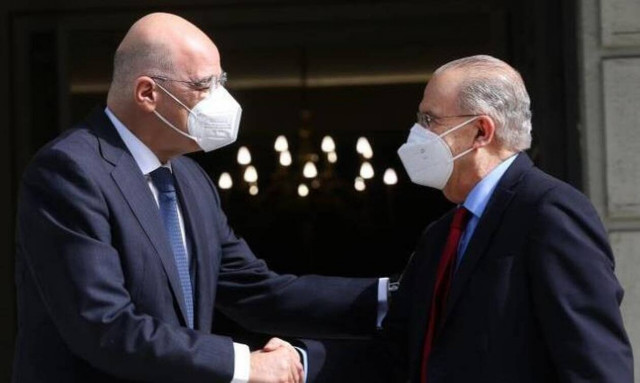 Συνομιλία Κασουλίδη - Δένδια ενόψει 4μερούς με ΗΠΑ-Ισραήλ