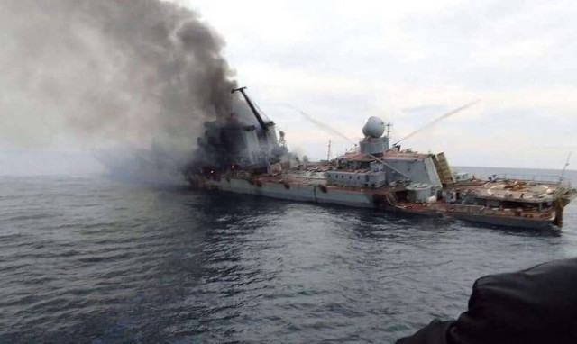 Πόλεμος στην Ουκρανία: Οι ΗΠΑ πίσω από τη βύθιση του Moskva - Τι αποκάλυψε τηλεοπτικός σταθμός