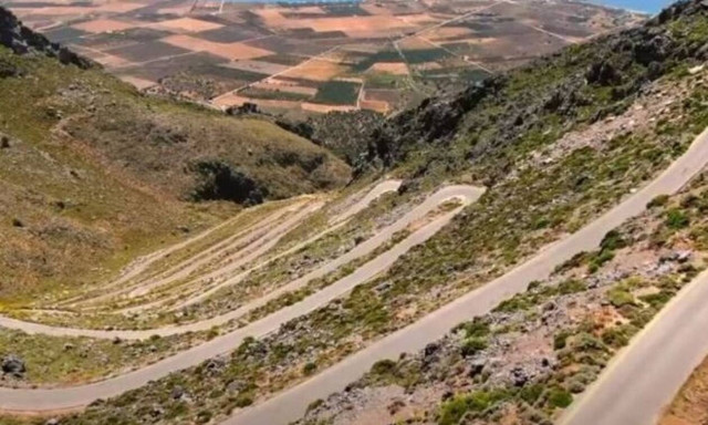 Αυτός διεκδικεί τον τίτλο του πιο επικίνδυνου δρόμου στην Ελλάδα (vid)