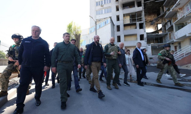 Ουκρανία: Ρωσικοί πύραυλοι χτύπησαν την Οδησσό - Σε καταφύγιο ο Σαρλ Μισέλ