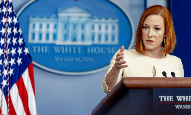 Η εκπρόσωπος του Λευκού Οίκου, Τζεν Ψάκι