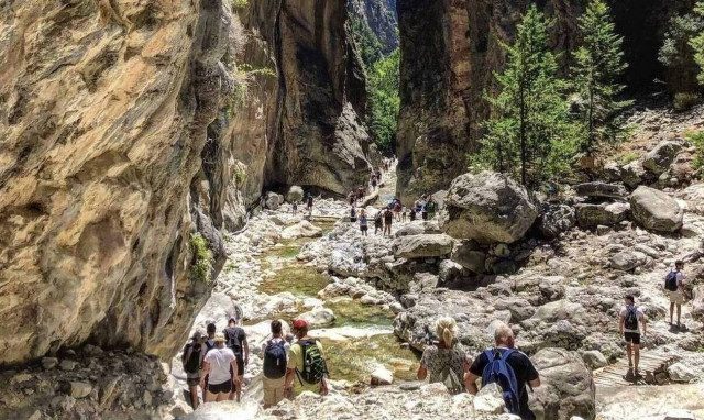 Κρήτη: Ηλεκτρονικό εισιτήριο εισόδου στο Φαράγγι της Σαμαριάς