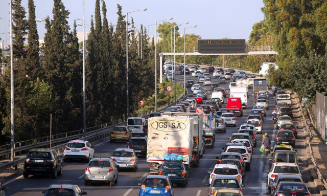 Κίνηση τώρα: Μποτιλιάρισμα στον Κηφισό – Ποιους άλλους δρόμους να προσέξετε