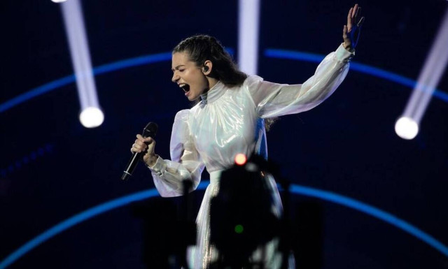 Greece's 'Die Together' in Eurovision song contest grand final on Saturday night