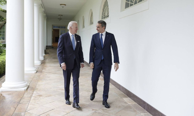 Democracy, energy, F-35s, Turkish provocations dominate Mitsotakis-Biden meeting