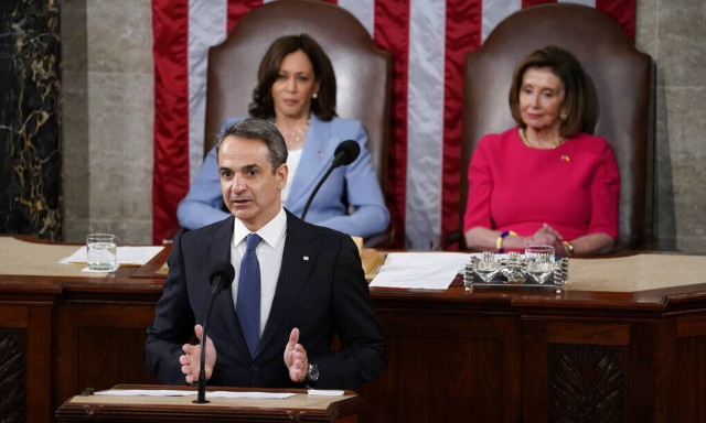 PM Mitsotakis delivers historic address at joint session of US Congress