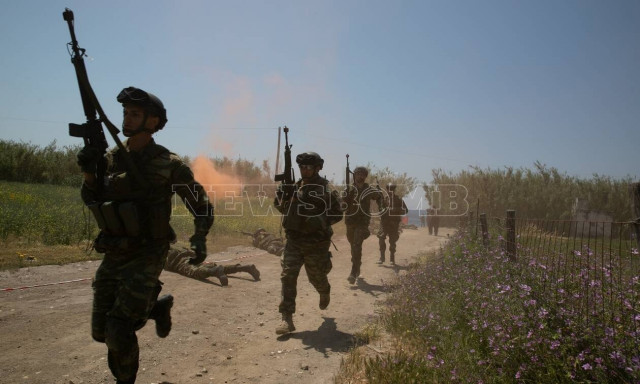 Μέγας Αλέξανδρος 2022: Απόβαση - μήνυμα Ελλήνων και Αμερικανών πεζοναυτών στην καρδιά του Αιγαίου