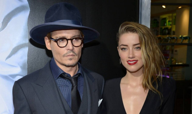 O Τζόνι Ντεπ και η Άμπερ Χερντ