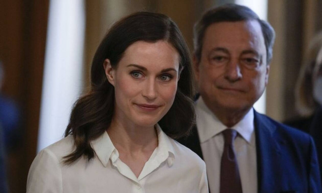 «Η Ιταλία στηρίζει δυναμικά το αίτημα της Φινλανδίας για ένταξη στο ΝΑΤΟ», δήλωσε ο Μάριο Ντράγκι