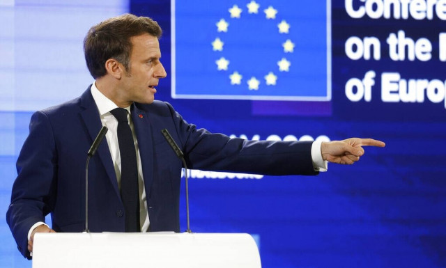 Εμανουέλ Μακρόν: Κίνδυνος να επεκταθεί και σε άλλες χώρες ο πόλεμος της Ουκρανίας