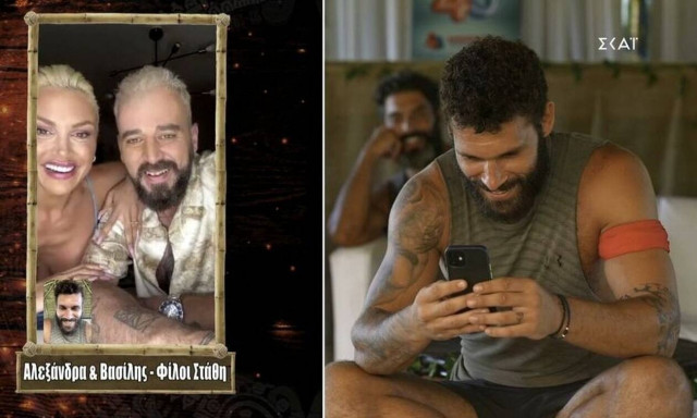Survivor-Στάθης Σχίζας σε Αλεξάνδρα Παναγιώταρου: «Σ’ αγαπώ πολύ γυναίκα της ζωής μου»