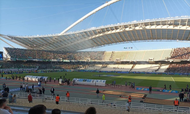 Τελικός Κυπέλλου Ελλάδας: Ένταση στο ΟΑΚΑ (photos)