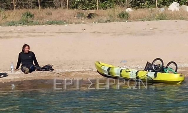 Χαλκιδική: 45χρονος κινδύνευσε να πνιγεί όταν αναποδογύρισε το κανό του