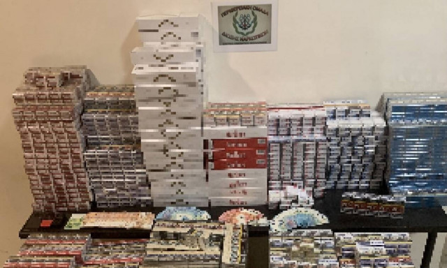 Θεσσαλονίκη: Τέσσερις συλλήψεις για κατοχή 5.162 πακέτων λαθραίων τσιγάρων