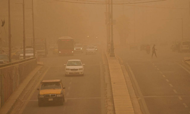 Ιράκ: Μια ακόμη αμμοθύελλα προκάλεσε το κλείσιμο σήμερα αεροδρομίων και δημοσίων υπηρεσιών