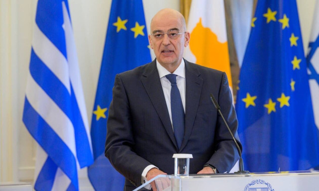 FM Dendias meets with US Ambassador Tsunis