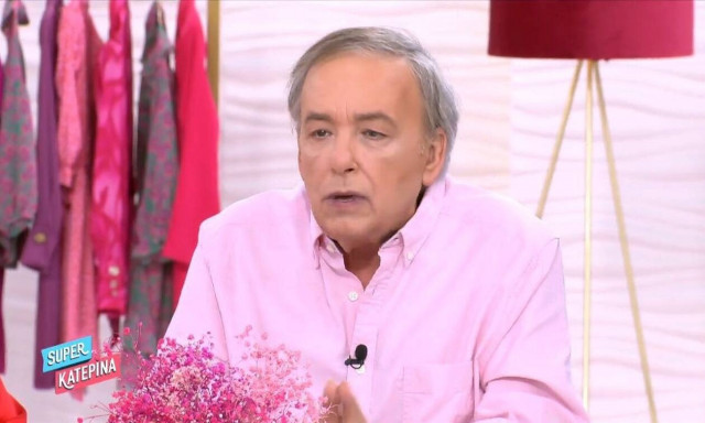Ανδρέας Μικρούτσικος: Επέστρεψε στην «Super Κατερίνα» - Τι είπε για την κατάσταση της υγείας του