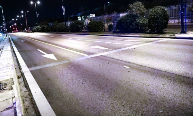 Θεσσαλονίκη: Κυκλοφοριακές ρυθμίσεις στην εσωτερική περιφερειακή οδό λόγω εργασιών