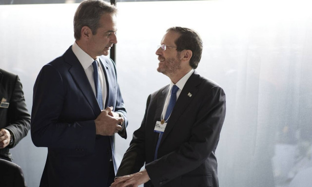Συνάντηση Μητσοτάκη με τον Πρόεδρο του Ισραήλ