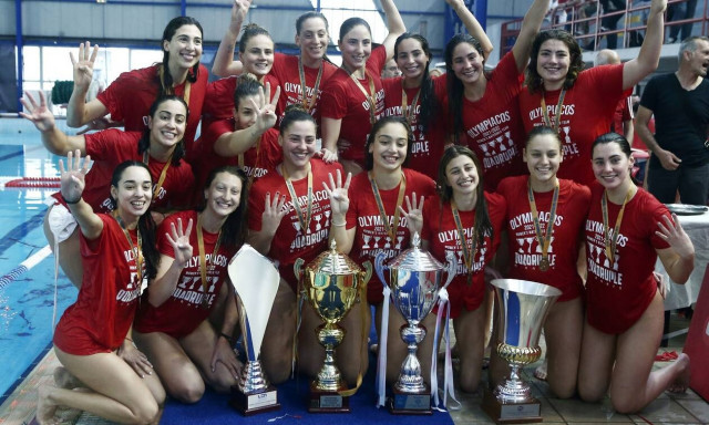 Πόλο: Τρεμπλ για δεύτερη σερί σεζόν ο Ολυμπιακός – Κατέκτησε το ένατο σερί πρωτάθλημα